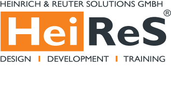 HeiReS GmbH Logo Design, ontwikkeling, opleiding en training