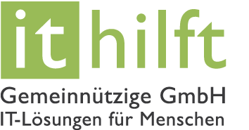 Logo of IT Helps non-profit GmbH IT solutions for people